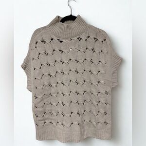 Open-Knit oversized Sweater - Size Sm PTP 21” (NWT)